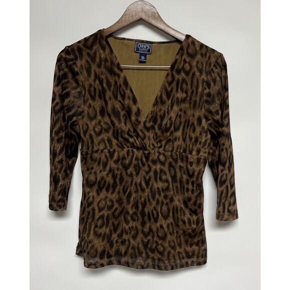 Vintage Y2K Babydoll Top XL P Leopard Fairy Grunge Mesh Cheetah Whimsigoth NWOT - Picture 1 of 9